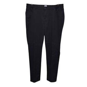 Women's Dress Barn Black Straight Leg Jeans, Size 16